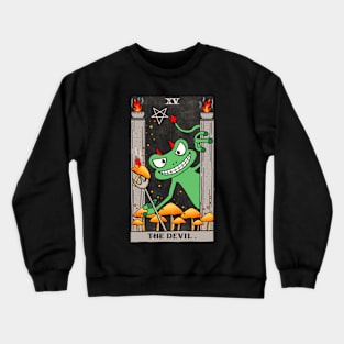 Tarot Frog The Devil Crewneck Sweatshirt